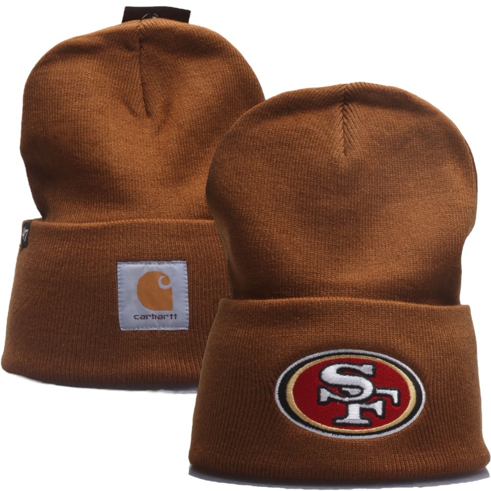 Carhartt '47 Beanie San Francisco 49ers Adult Knit Hat Cap NWT Niners NFL